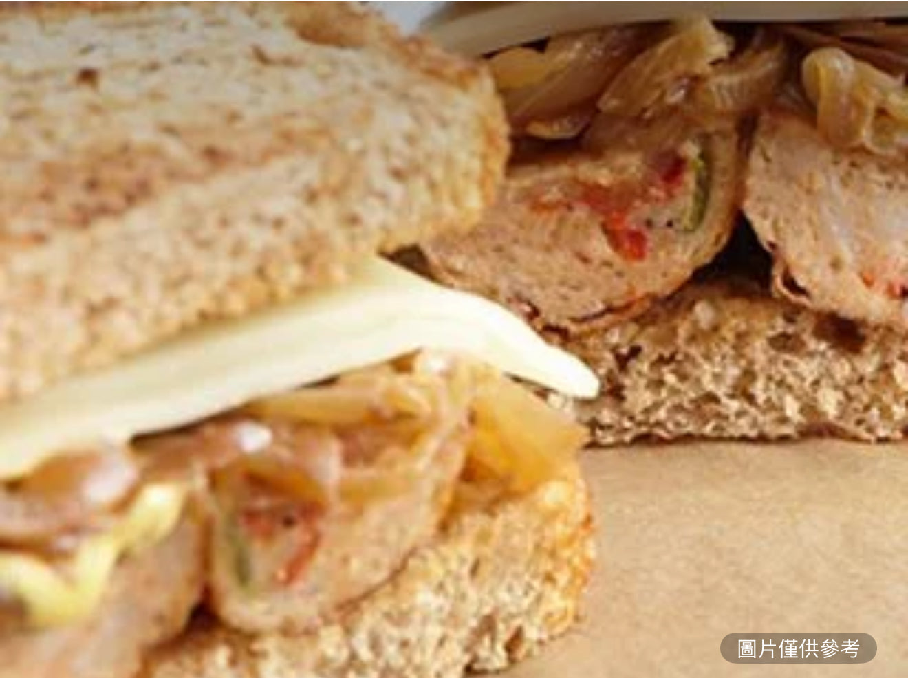 肉丸芝士三文治