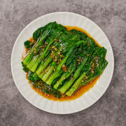 黄金炸蒜蓉酱菜心