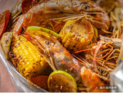 一人食套餐：2款手抓海鮮+2份配菜