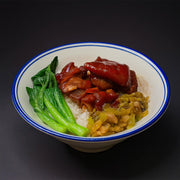 招牌潮汕卤四点金糯猪蹄饭