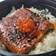 厚切烤鳗+阿拉斯加三文鱼籽饭