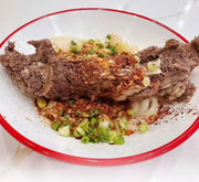 牛肋排油泼拌面