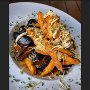 青口贝 和 薯条