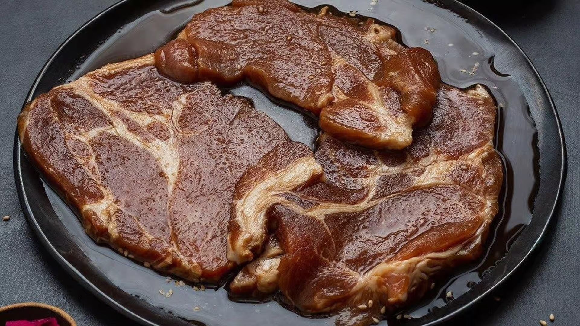 豬肉 - 醃製豬頸肉