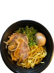 辣味噌拉麵和小豬排丼