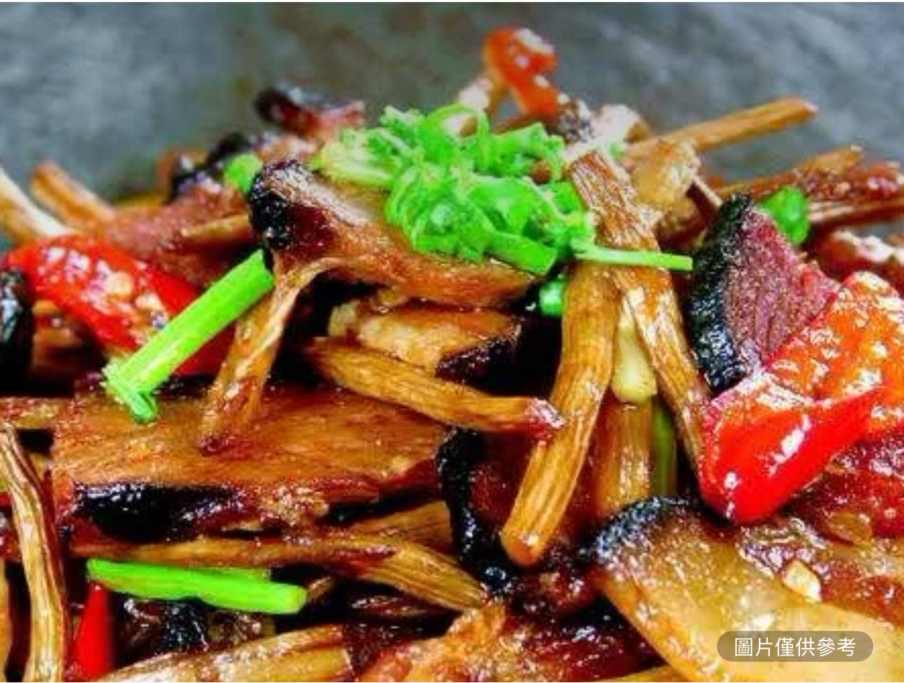 茶樹菇炒臘肉
