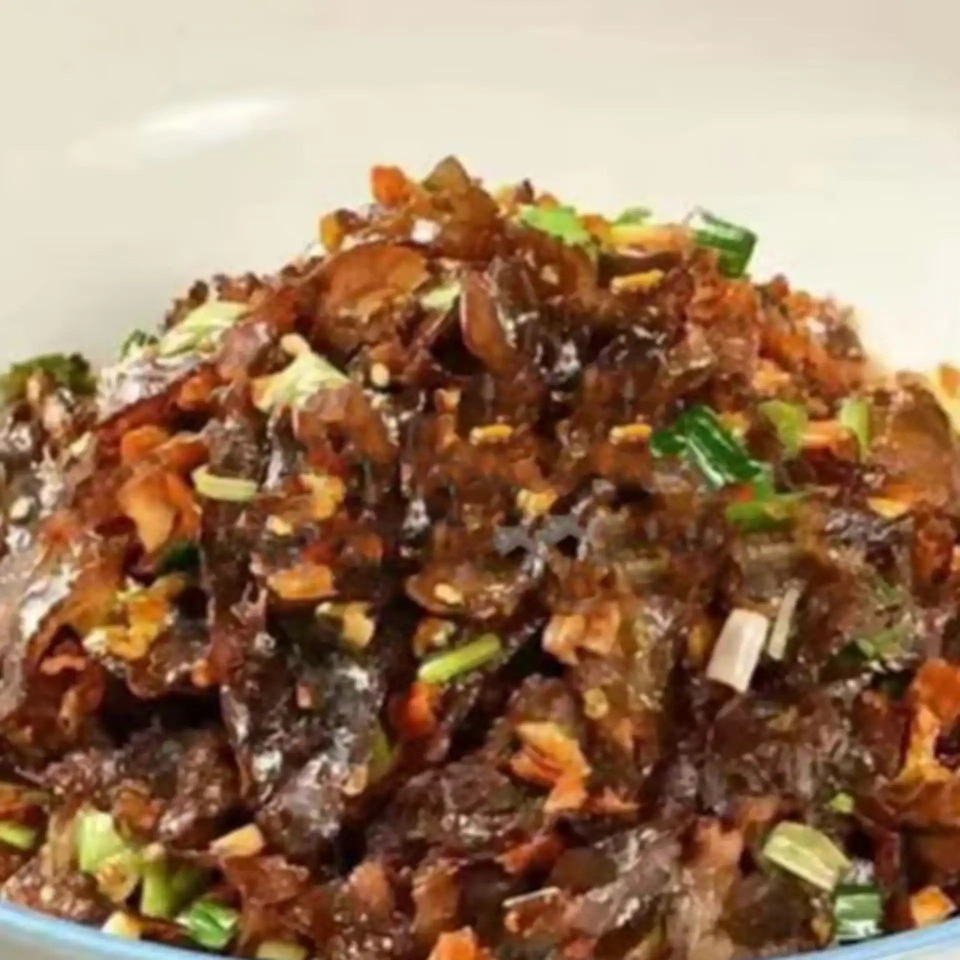 特色腊味炒牛欗滋