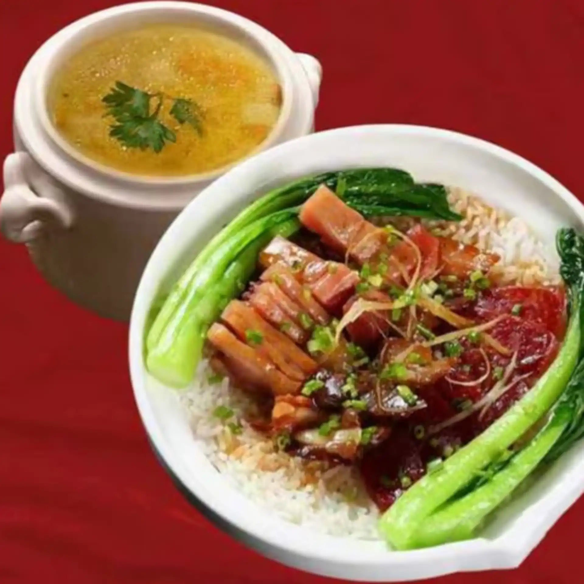 特色菜果蒸飯+老火靓湯