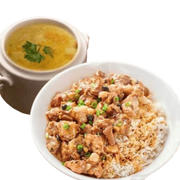 豉汁排骨蒸饭+老火靓湯