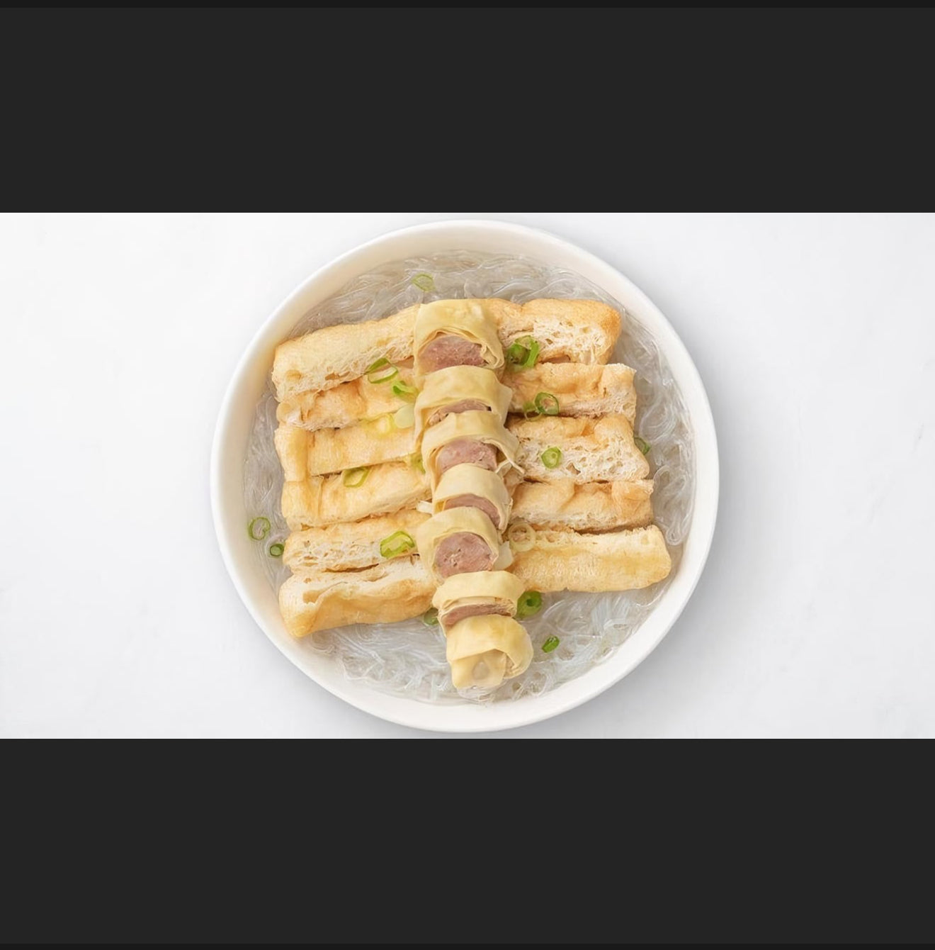 豆腐泡麵粉絲湯