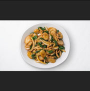 上海年糕佐黑毛豬肉絲炒麵