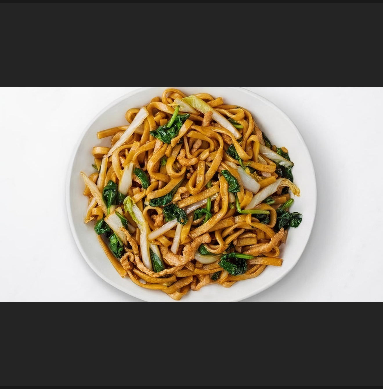 黑毛豬肉絲炒麵