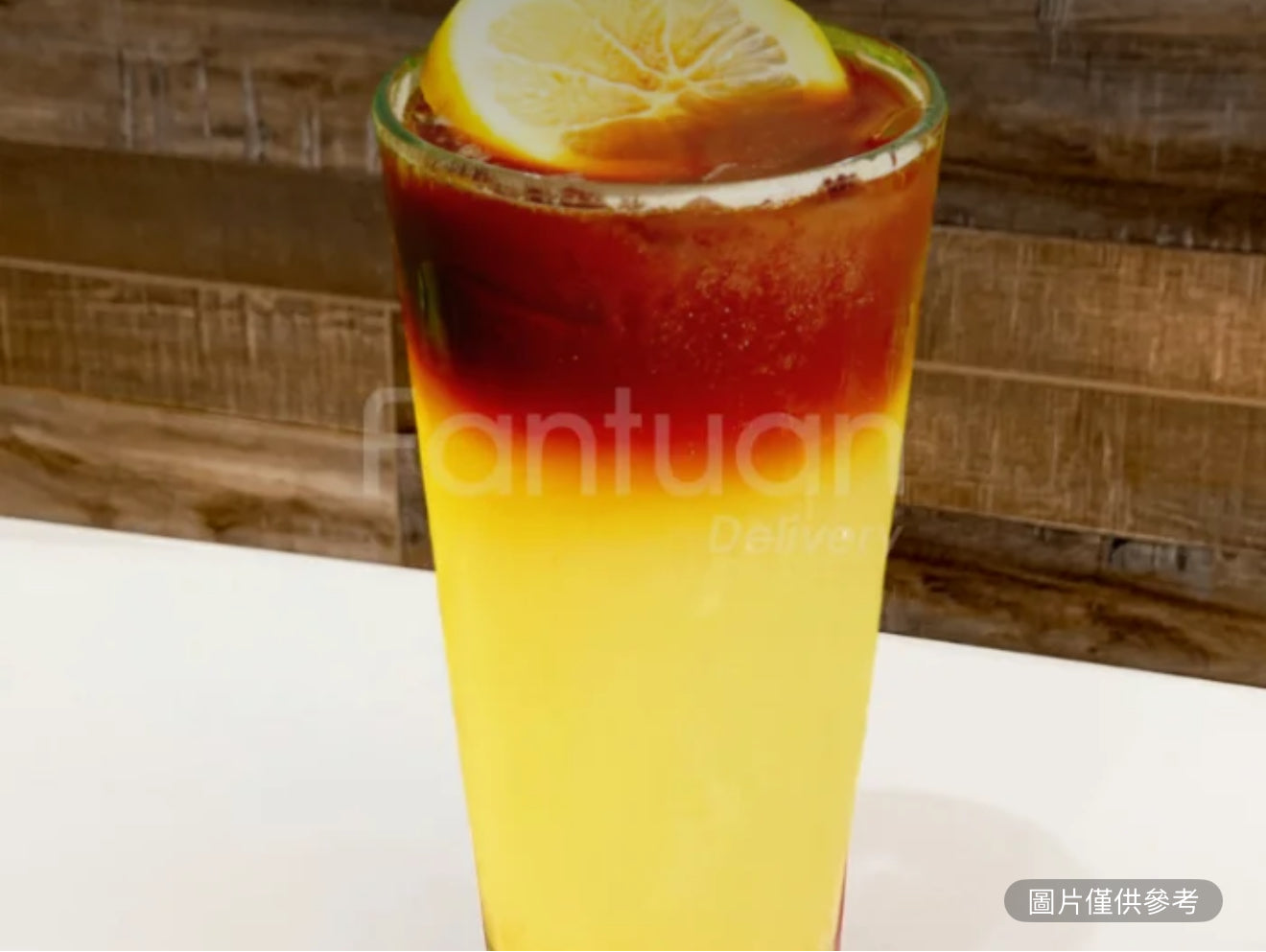 柚子冰美式咖啡（冰）