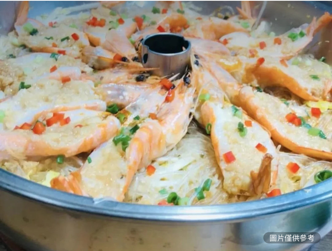 汽鍋蒜蓉粉絲蝦