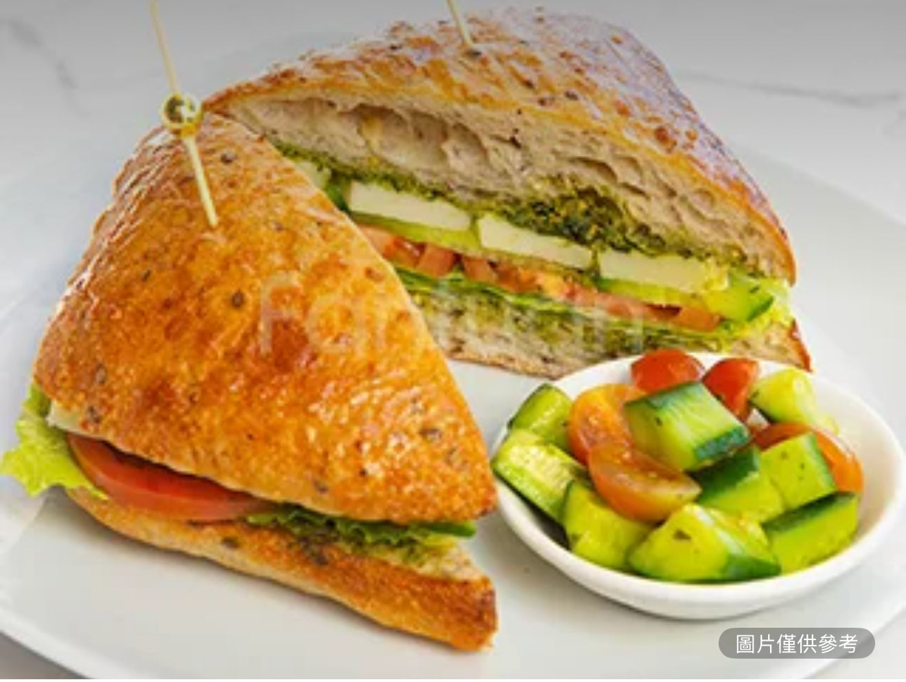 蔬菜三明治