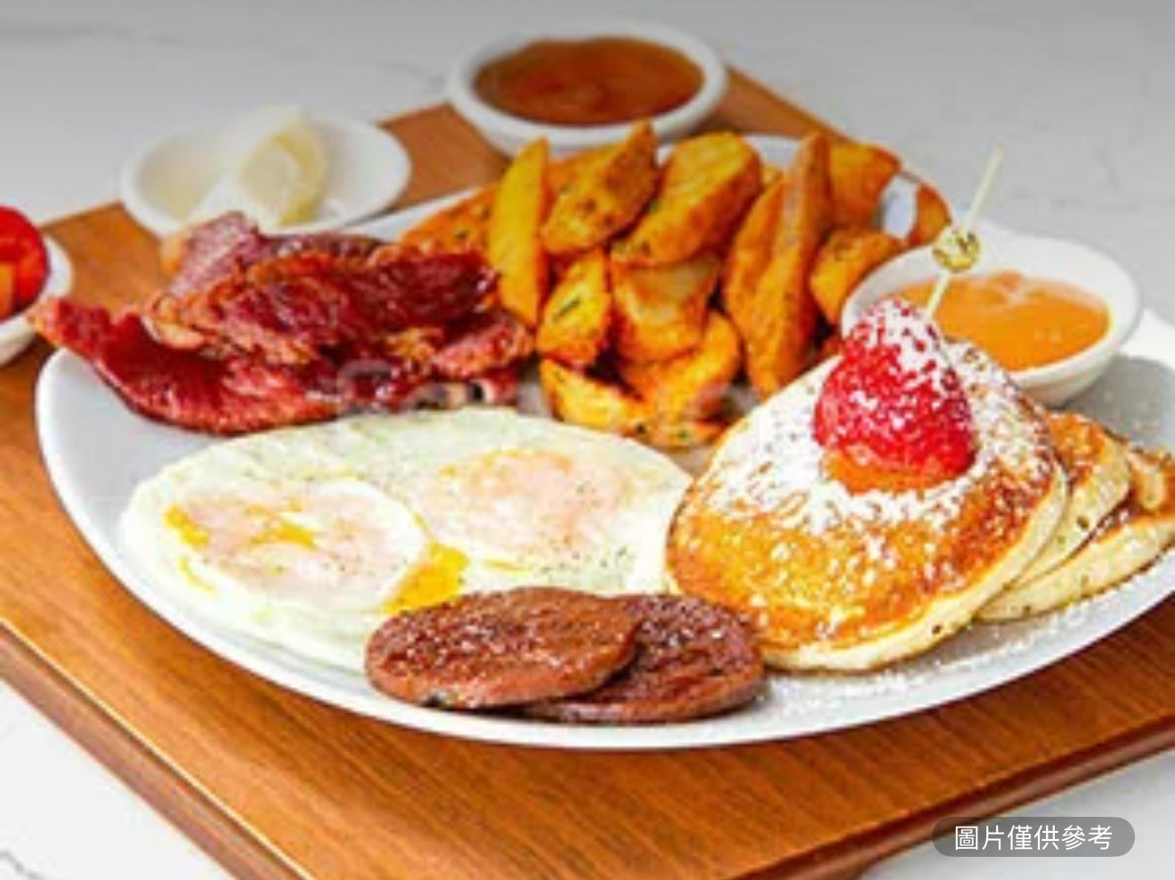 美式早餐盤