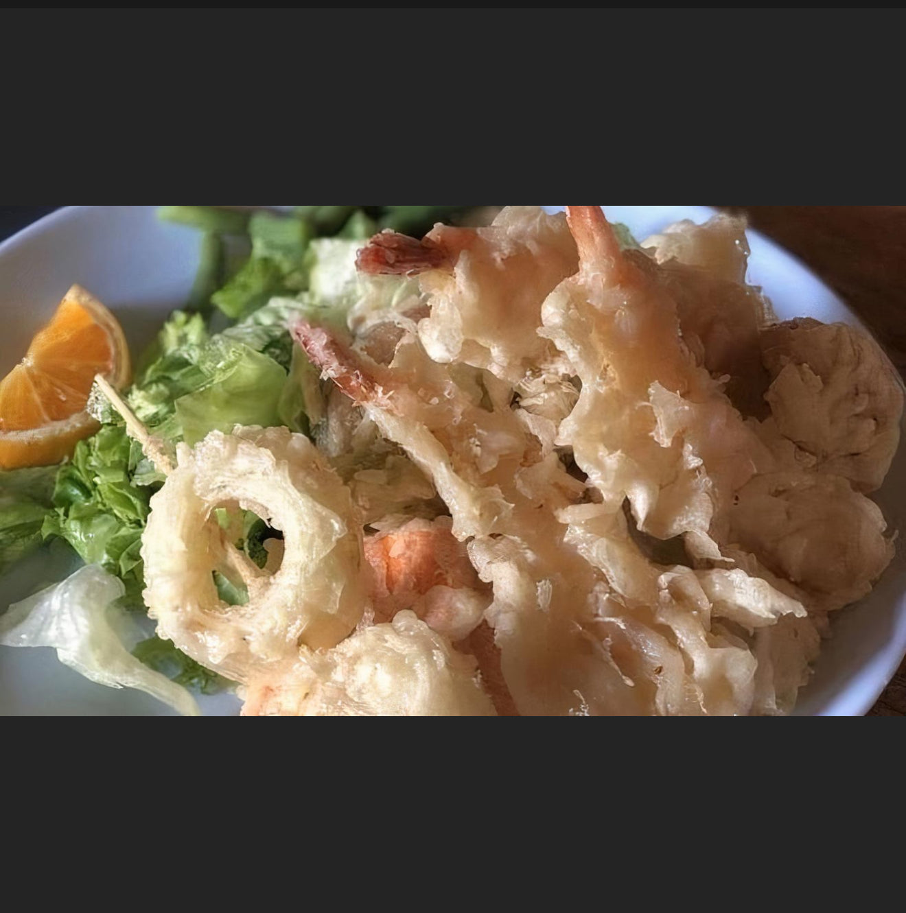 炸蝦天婦羅（晚餐套餐）