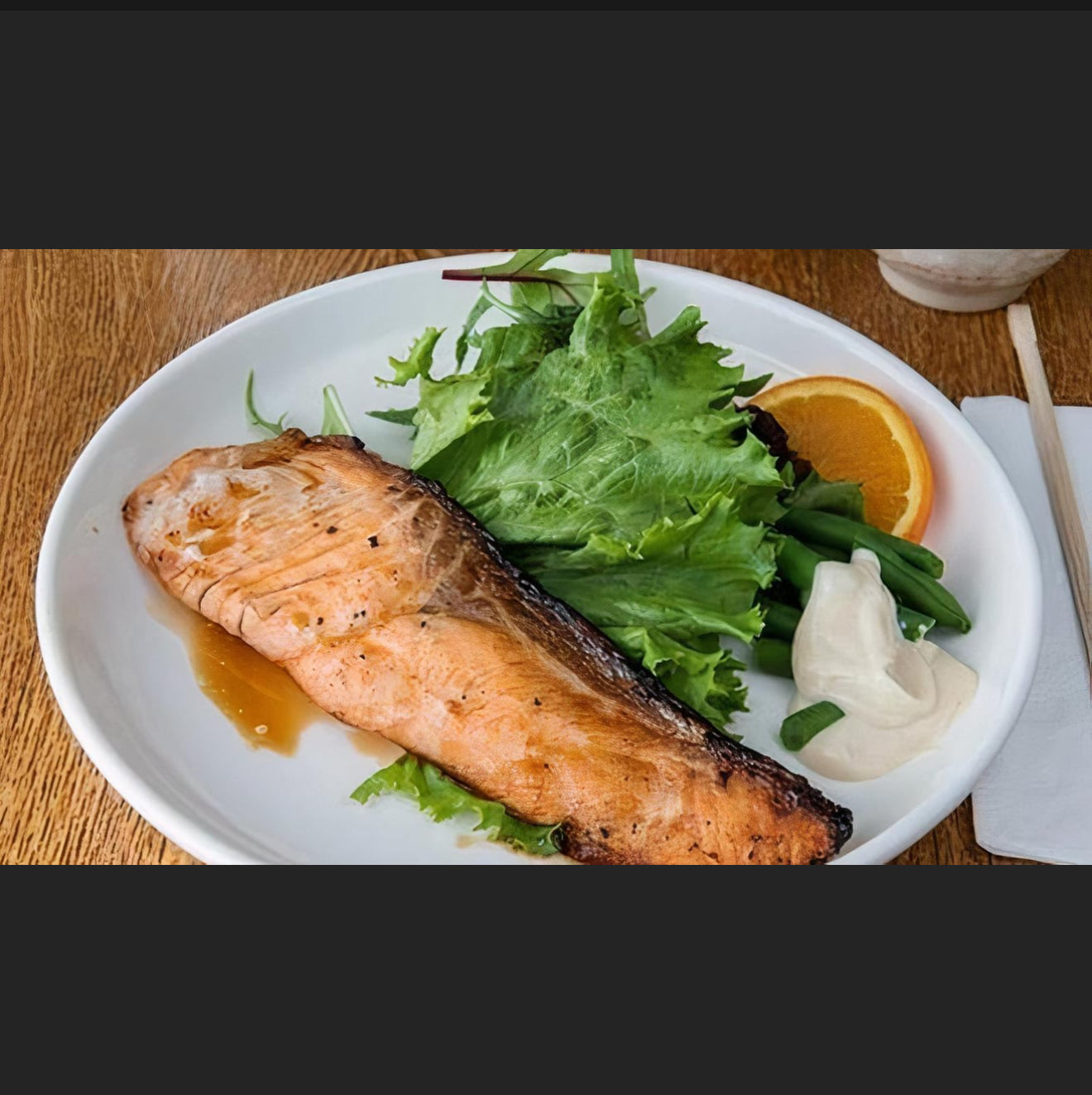 照燒鮭魚（晚餐套餐）
