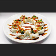 酥脆蝦天婦羅卷