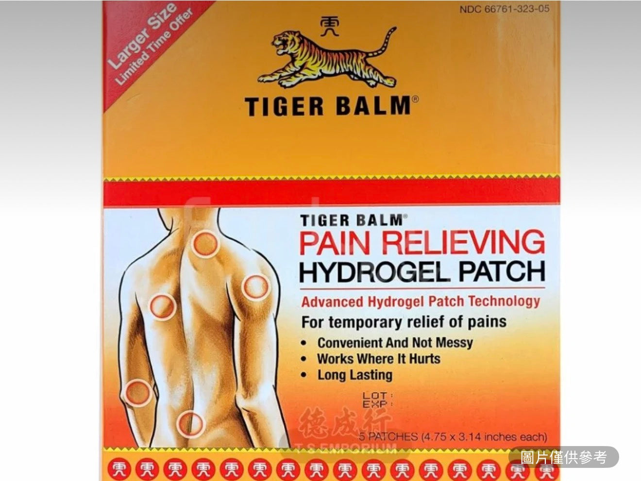 虎標 鎮痛貼布 5片