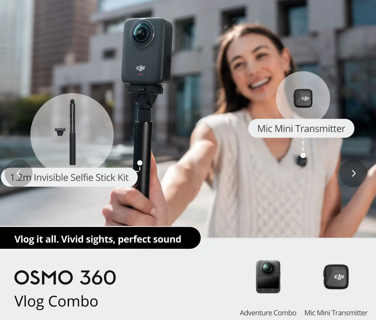 Osmo 360 影片製作套裝