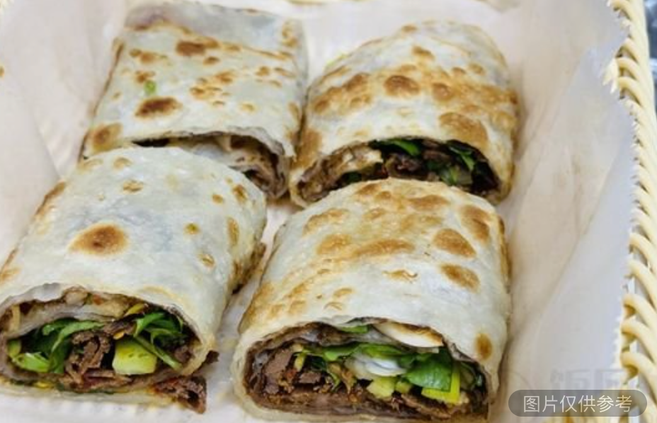 牛肉捲春餅