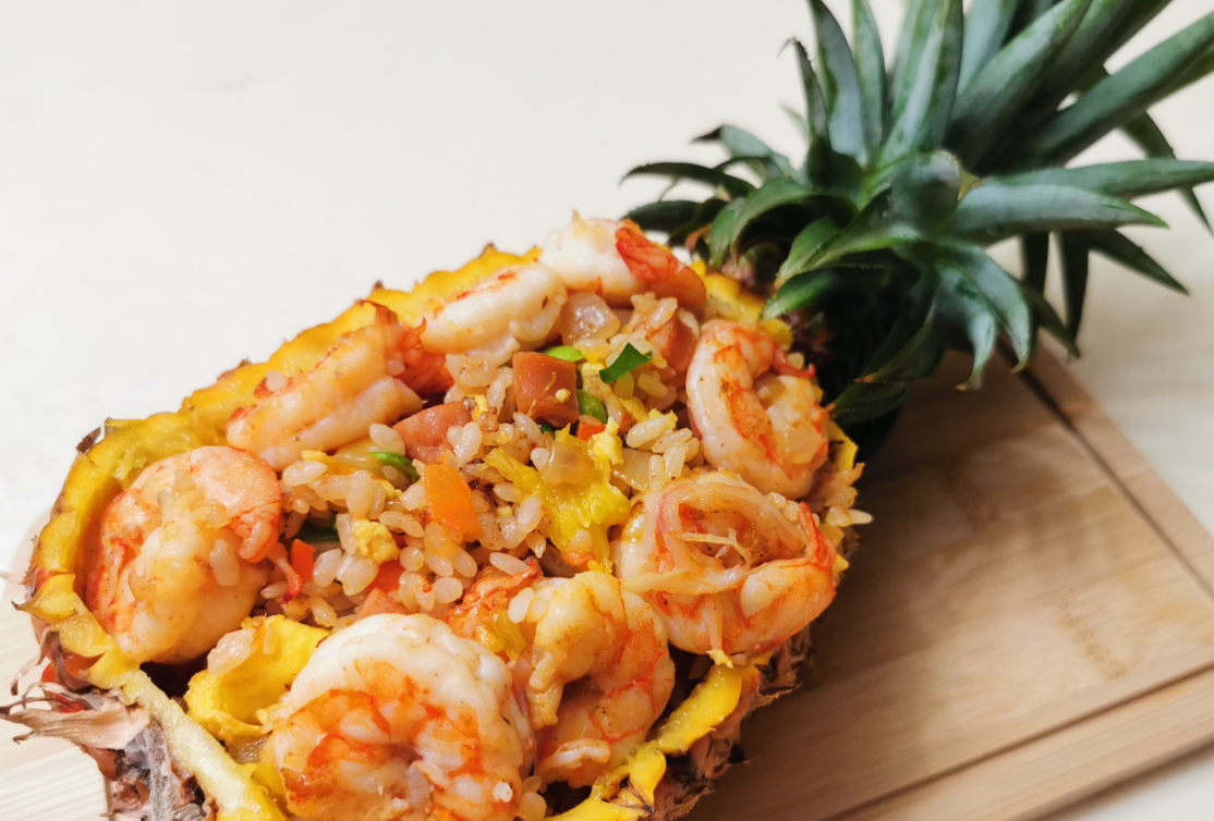 蝦仁菠蘿炒飯