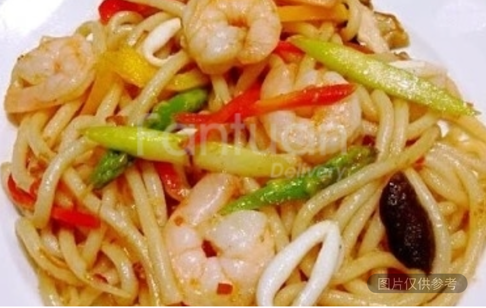 海鮮烏冬炒麵