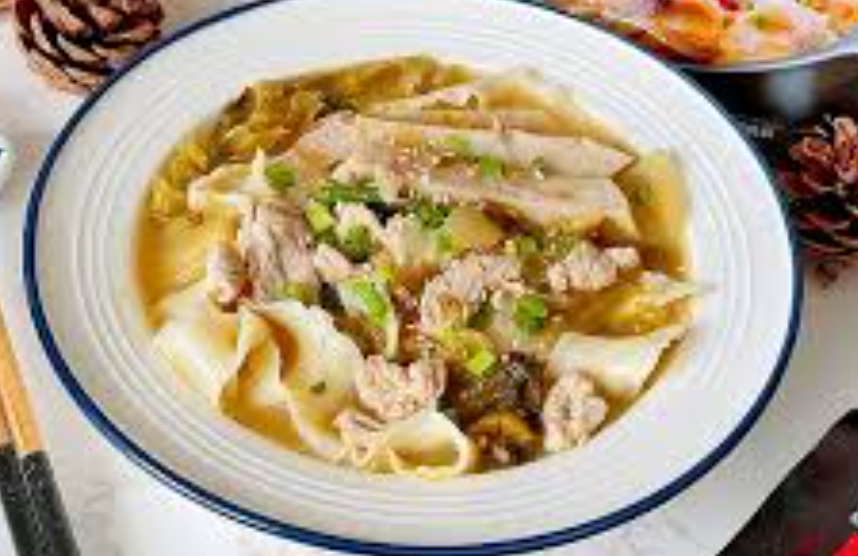 酸菜羊肉刀削麵