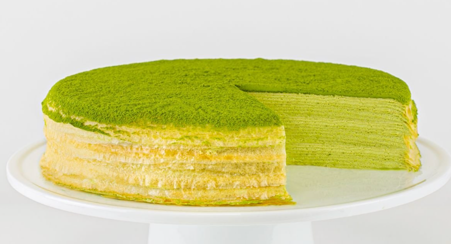 濃郁抹茶千層蛋糕 9‘