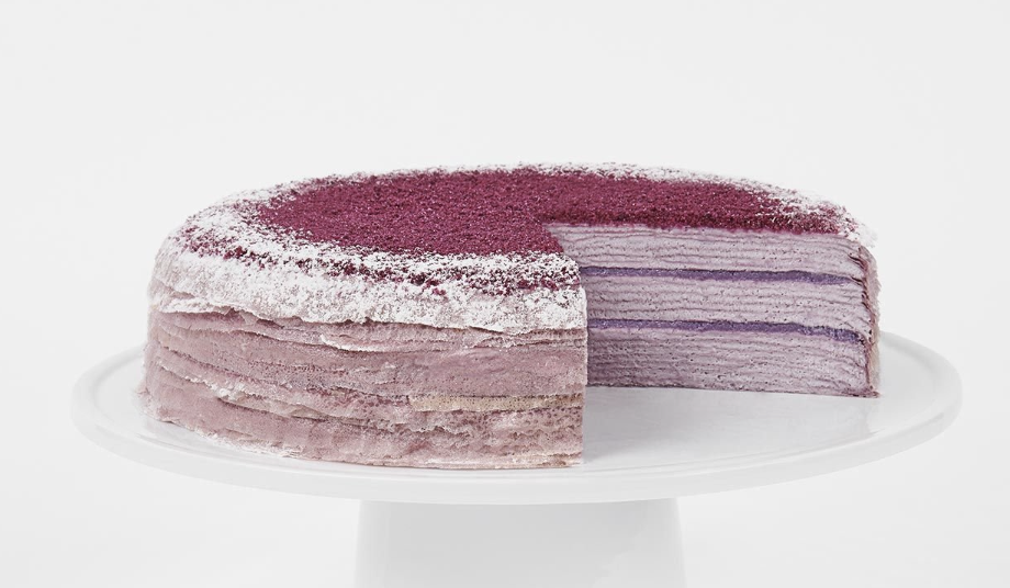 紫山藥千層蛋糕 9‘