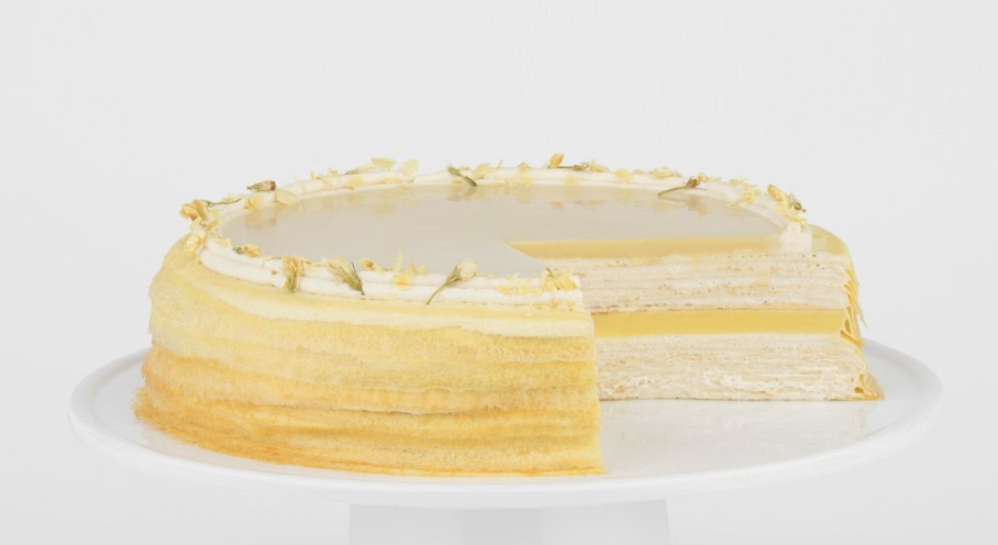 茉莉花金橘千層蛋糕  9‘