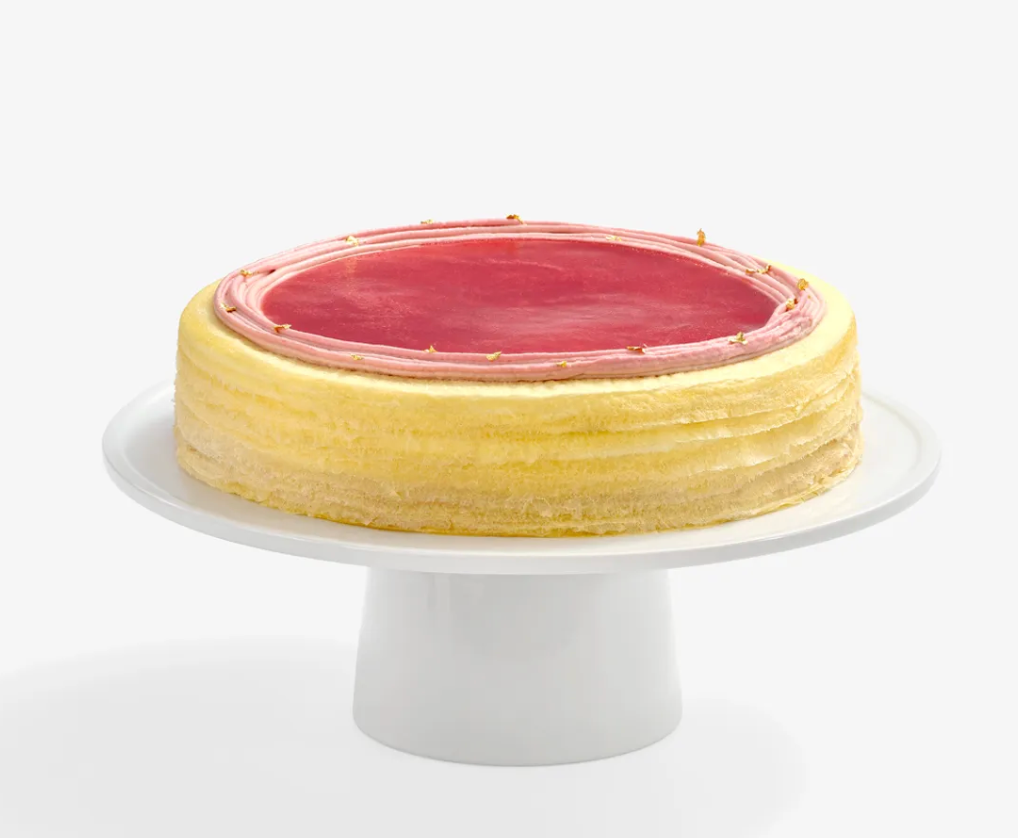 桃子梅爾巴千層蛋糕 9‘