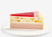 桃子梅爾巴千層蛋糕（塊）