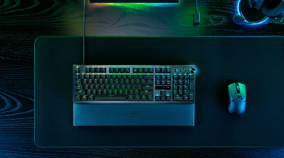 雷蛇獵魂光蛛鍵盤 V3 專業版