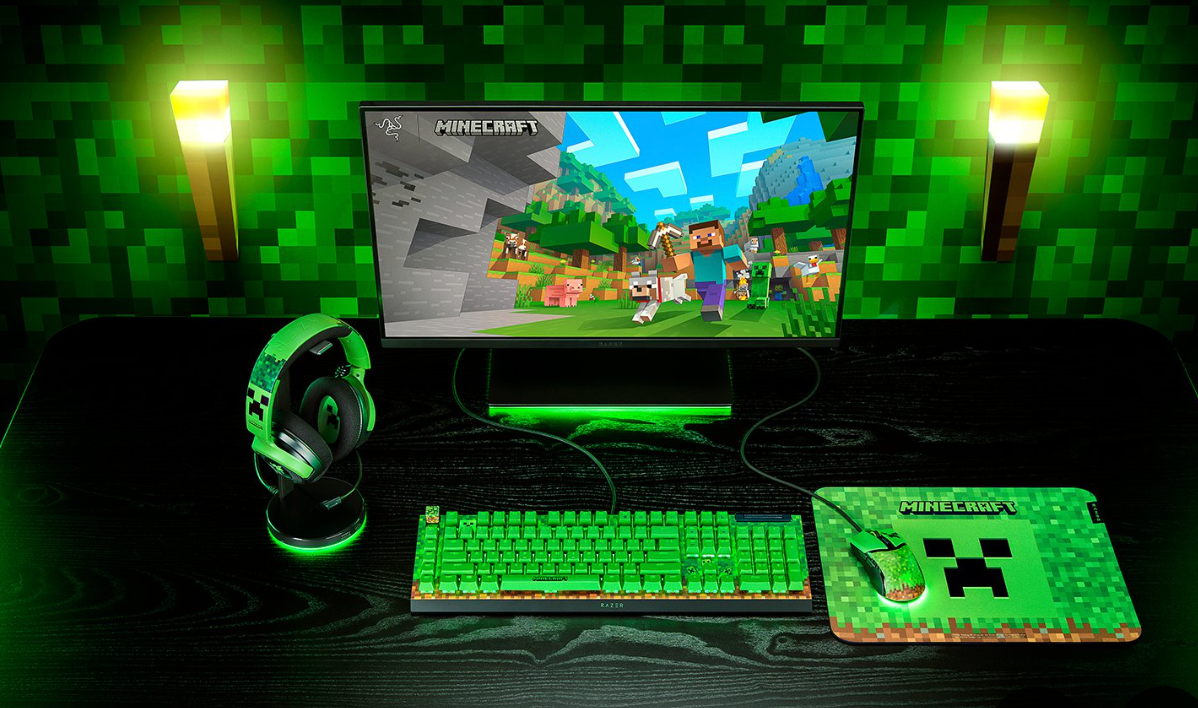 Razer Cobra鼠標-Minecraft特別版