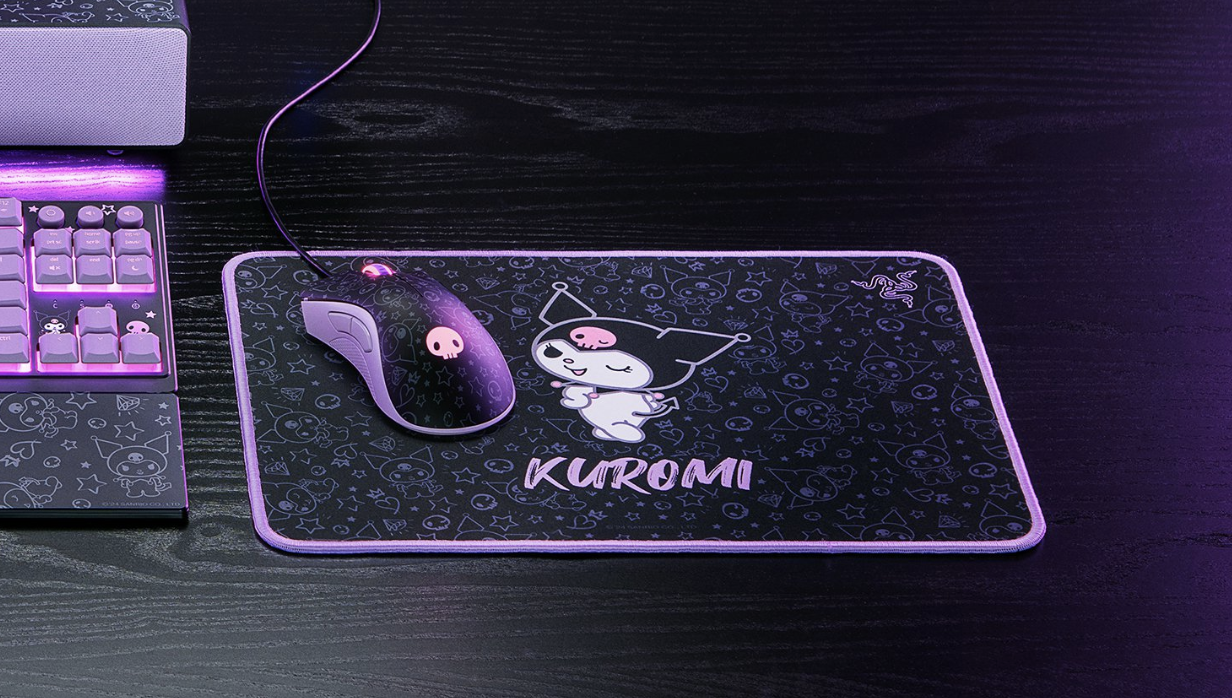 Razer DeathAdder Essential鼠標-Kuromi特別版