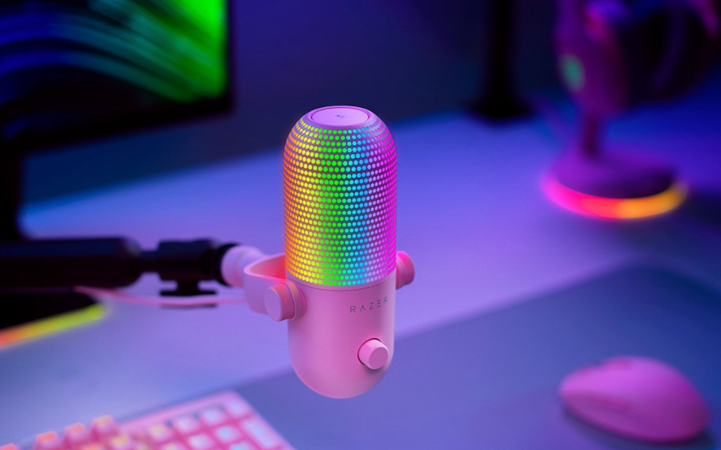 Razer Seiren V3 Chroma 麥克風 （黑/白/粉）