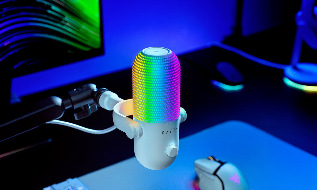 Razer Seiren V3 Chroma 麥克風 （黑/白/粉）