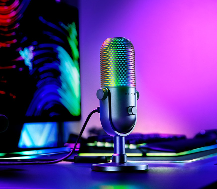 Razer Seiren V3 Chroma 麥克風 （黑/白/粉）