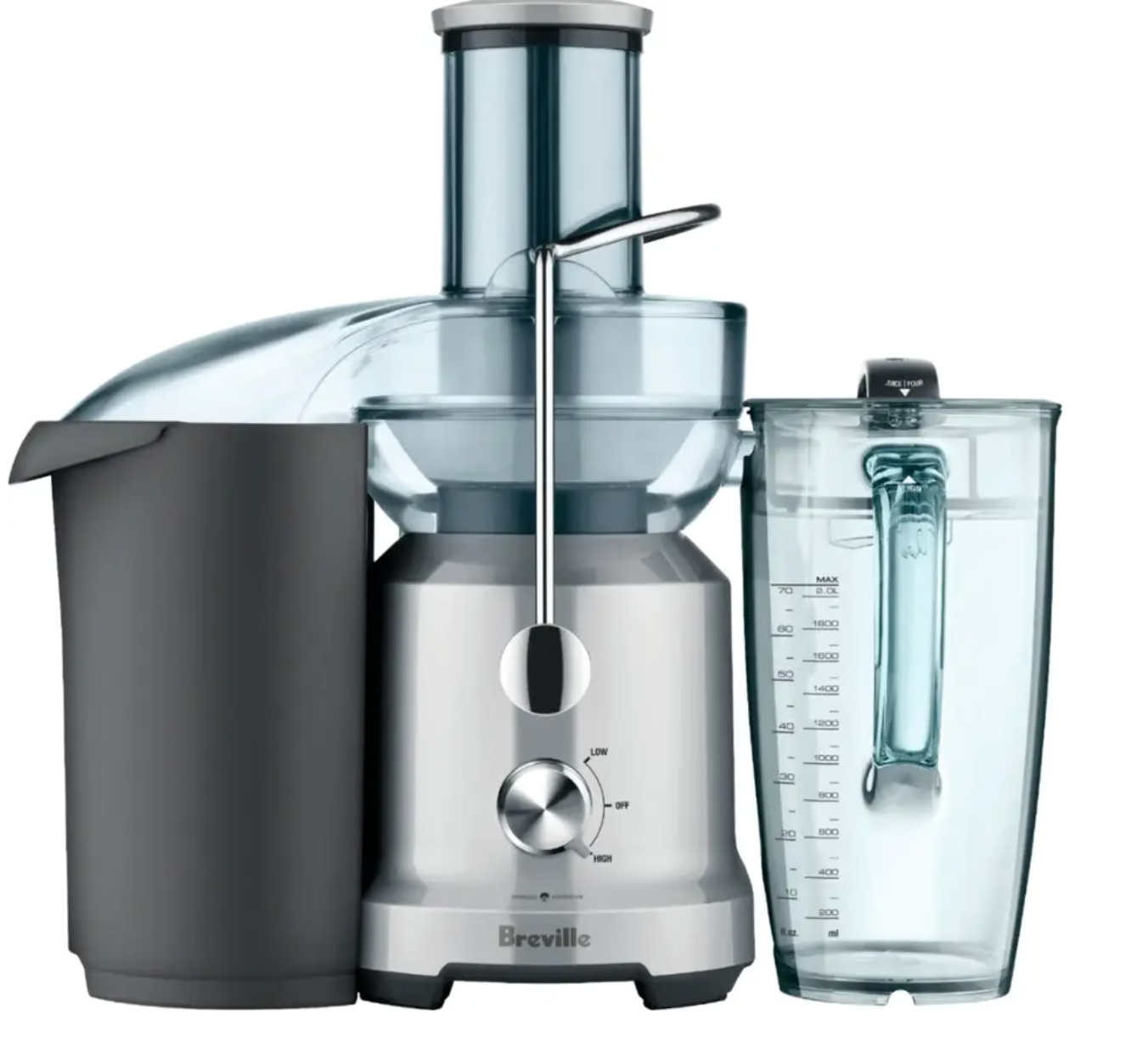 Breville - Juice Fountain 冷電電動果汁機 - 銀色