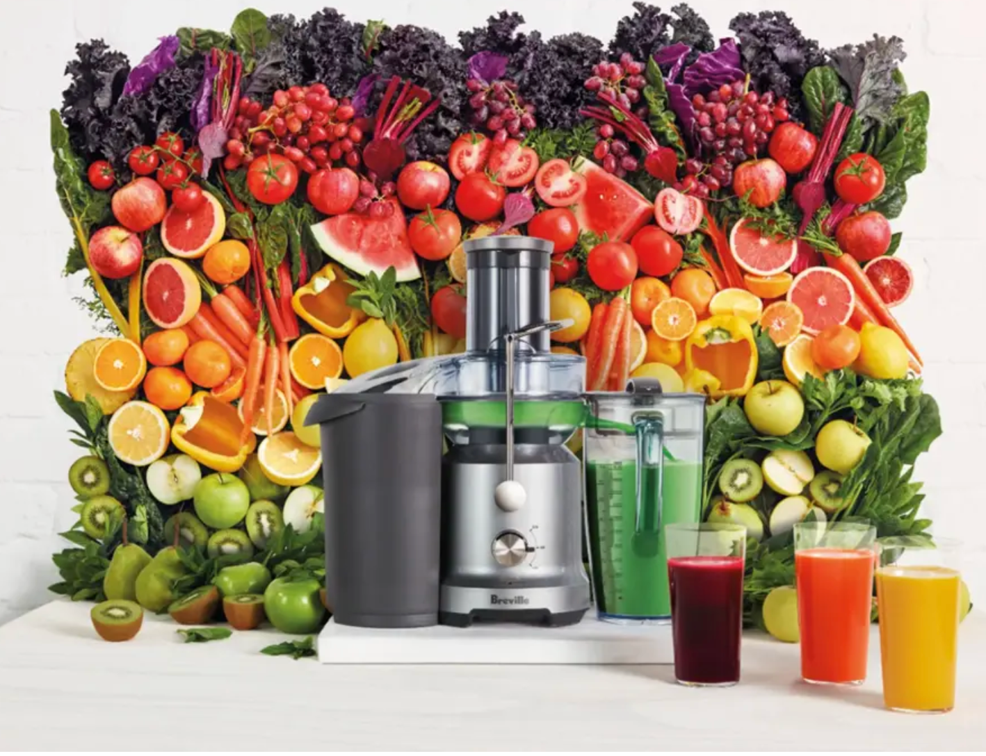 Breville - Juice Fountain 冷電電動果汁機 - 銀色