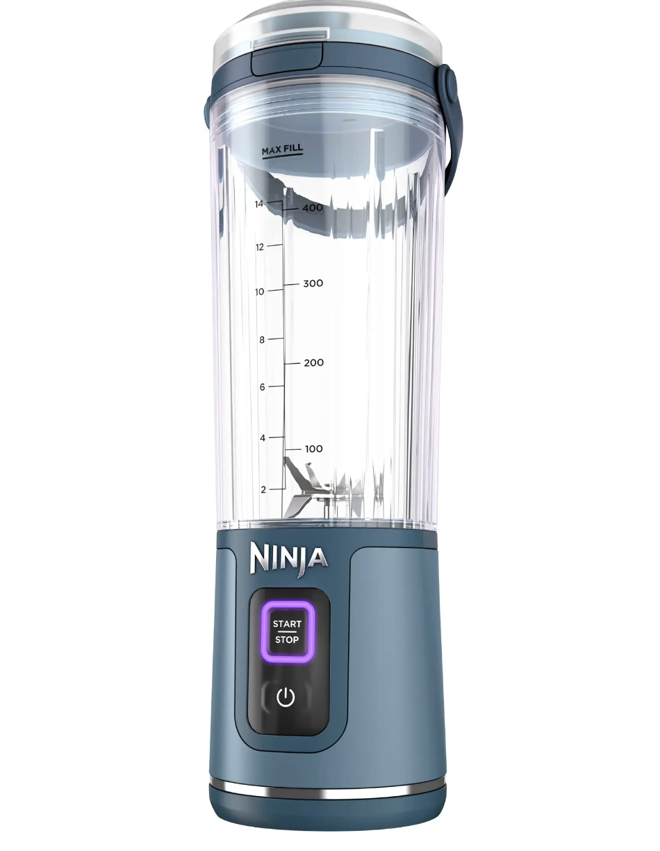Ninja - Blast 18盎司便攜式攪拌機 - 牛仔藍