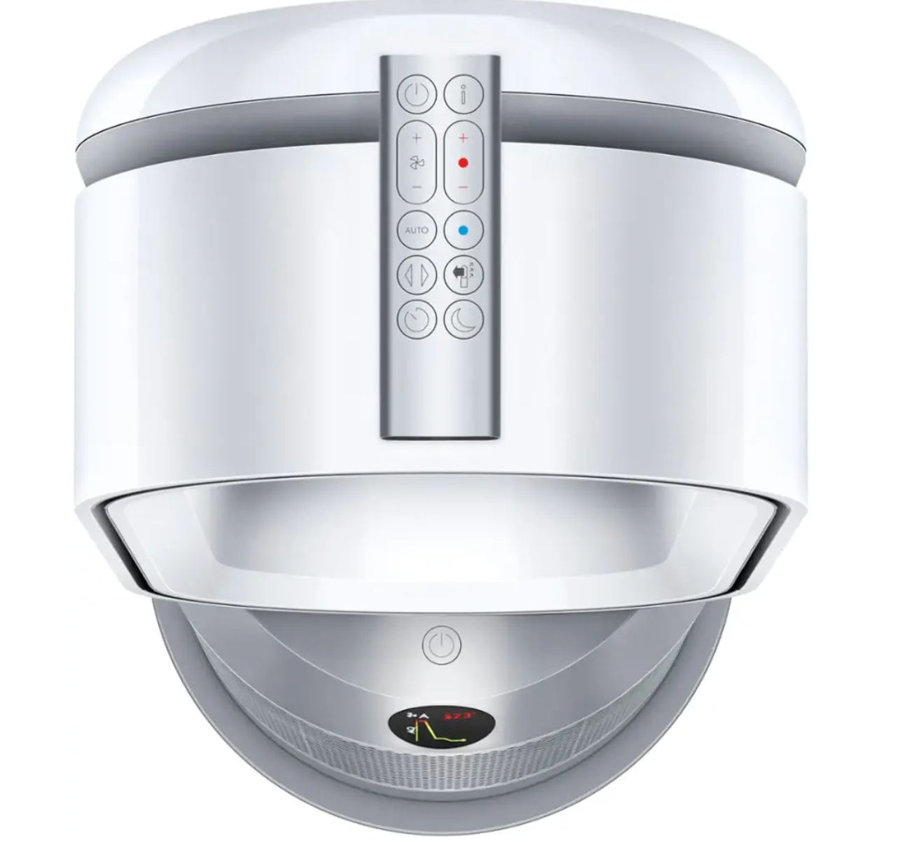 戴森 - 冷熱淨化器 - HP07 - 智慧塔式空氣清淨機、加熱器和風扇 - 白色/銀色