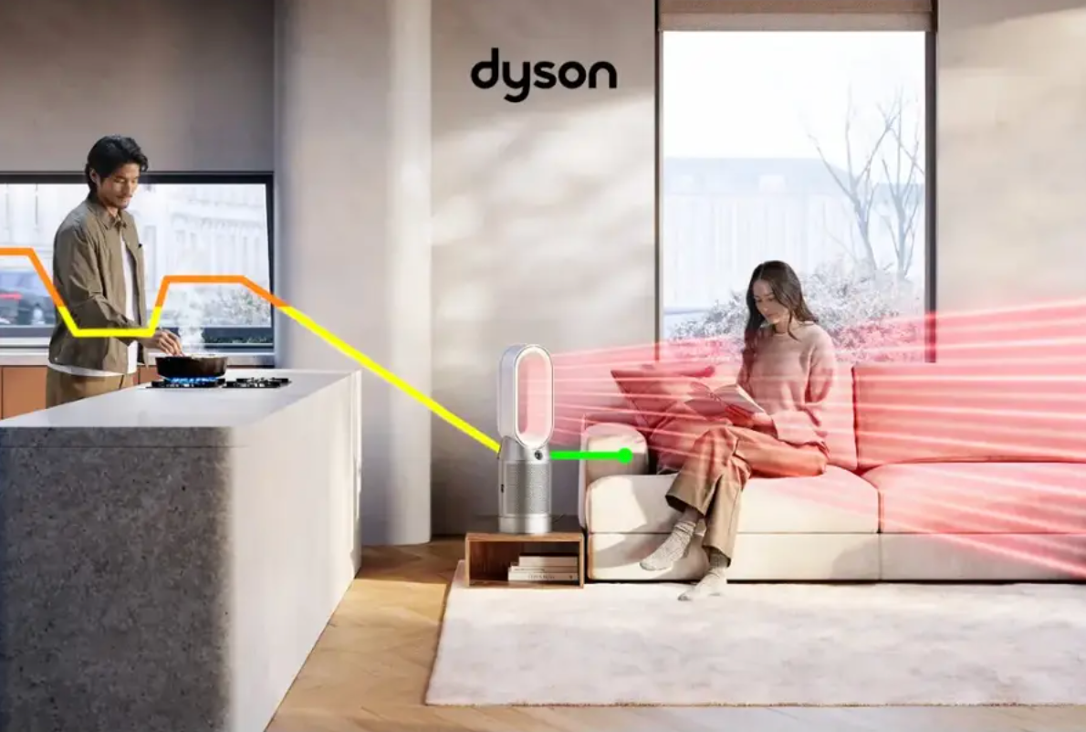 戴森 - 冷熱淨化器 HP1 - 獨家 - 白色/銀色