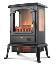 Lifesmart - 三面火焰紅外線加熱爐 - 黑色