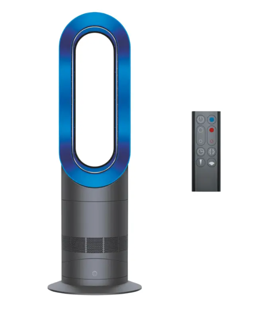 Dyson - Hot+Cool AM09 加熱器和風扇 - 鐵灰色/藍色