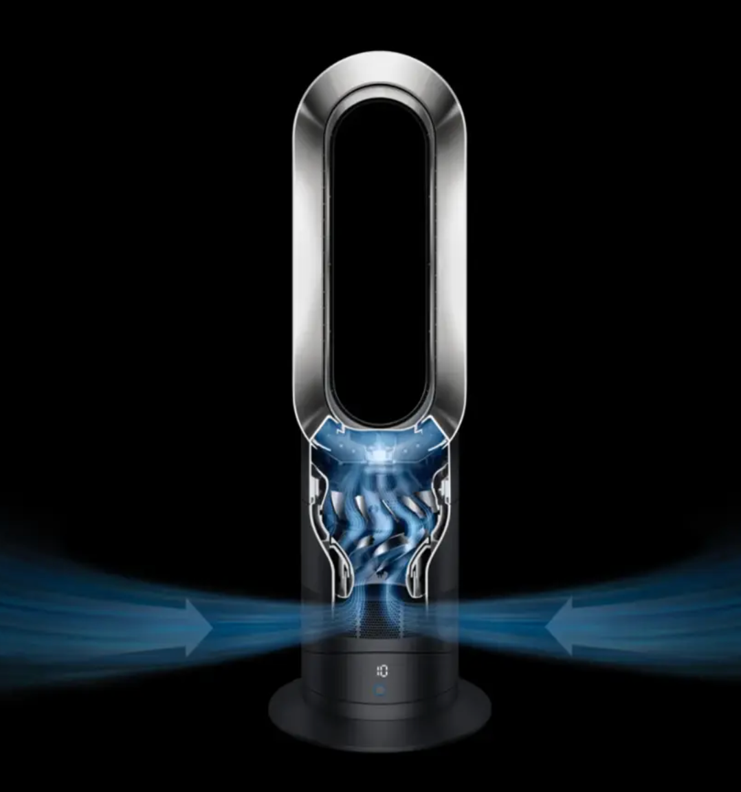 Dyson - Hot+Cool AM09 加熱器和風扇 - 鐵灰色/藍色