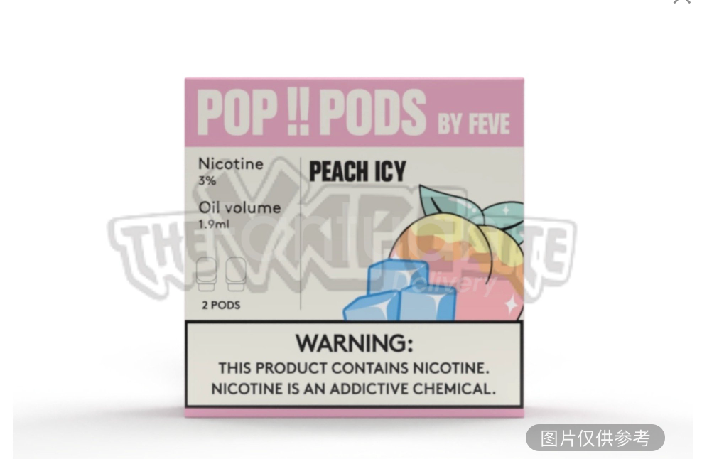 Relx煙彈 2顆裝 元气桃桃冰