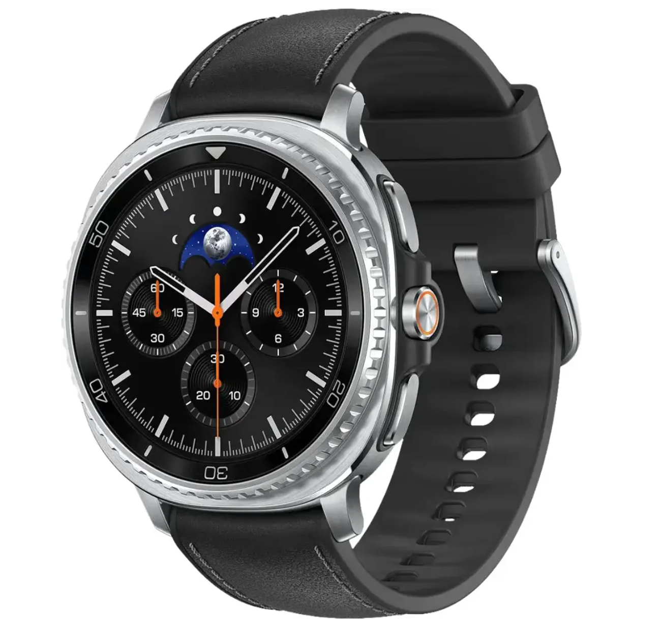 三星 - Galaxy Watch8 Classic 不銹鋼智慧手錶 46 毫米 BT - 黑色